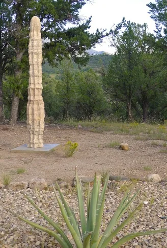 Cardon I – cement, paper, sand and earth, 0