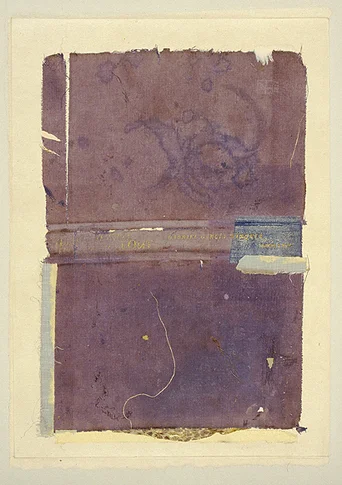 Chronicle – mixed media collage,, 2004