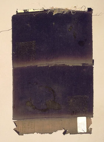 Cloak – mixed media collage,, 2004