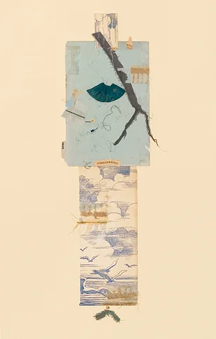 Considerando – mixed media collage,, 2006