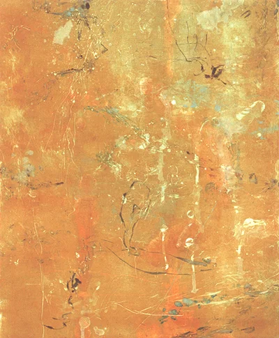 Double Sunrise – monotype,, 2002