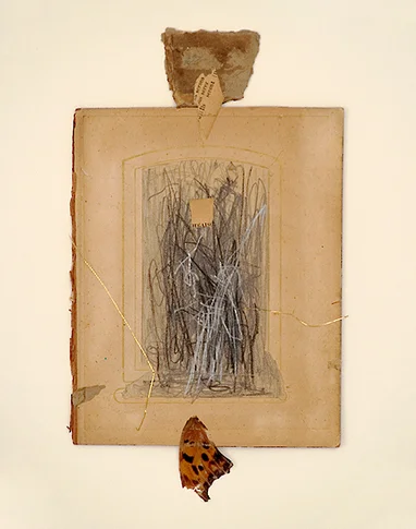 El Nido – mixed media collage,, 2006