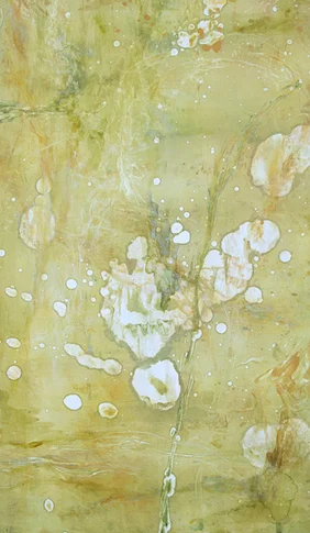 Flow – mixed media on panel, 0