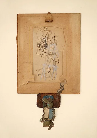 Fuerte – mixed media collage,, 2006