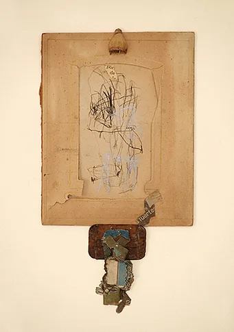 Fuerte – mixed media collage,, 2006