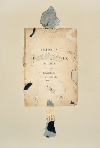 Heartsease – mixed media collage,, 2007