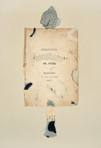 Heartsease – mixed media collage,, 2007