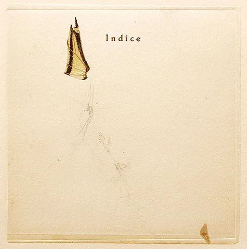 Indice – mixed media collage,, 2004