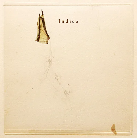 Indice – mixed media collage,, 2004