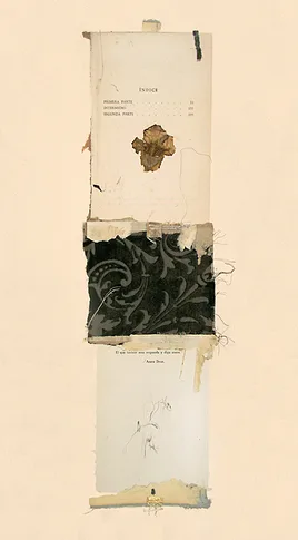 Intermedio – mixed media collage,, 2006