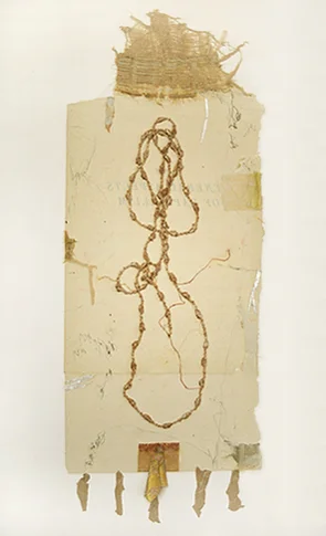 La Dorada – mixed media collage,, 2008