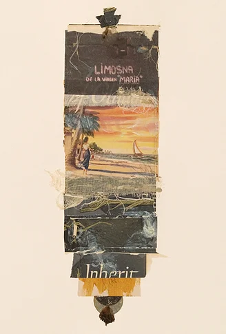 Limosna – mixed media collage,, 2005