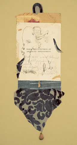 Loop De Loop – mixed media collage,, 2005