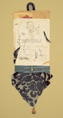 Loop De Loop – mixed media collage,, 2005