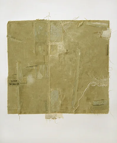 Lost Worlds – mixed media collage,, 2007