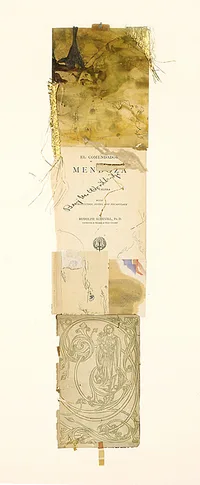 Mendoza – mixed media collage,, 2005