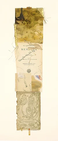 Mendoza – mixed media collage,, 2005