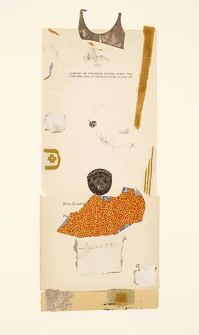 More Trouble – mixed media collage,, 2005