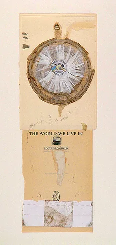 Navigator – mixed media collage,, 2004