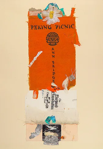 Peking Picnic – mixed media collage, 0