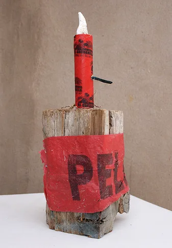 Peligro – mixed media,, 2008