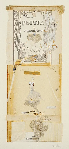 Pepita – mixed media collage,, 2004