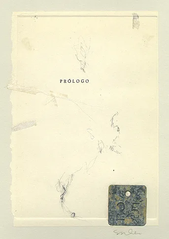 Prólogo – mixed media collage,, 2004