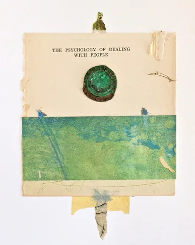 Reflection – chine collé,, 2014