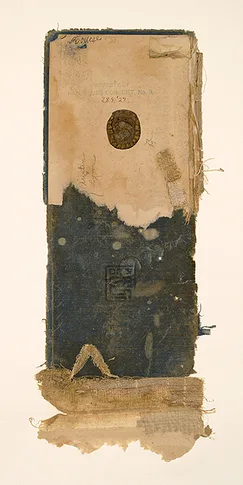 Relic – mixed media collage,, 2004