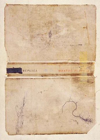 Replica – mixed media collage,, 2003