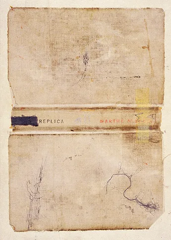 Replica – mixed media collage,, 2003