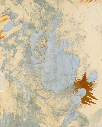 Rhapsody in Gray – monotype,, 2011