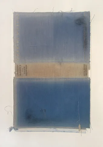 Silence – mixed media collage,, 2007