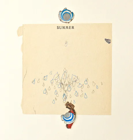 Soak – chine collé,, 2014