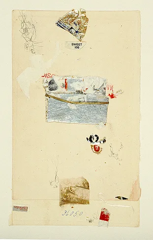 Sweet 100 – mixed media collage,, 2004