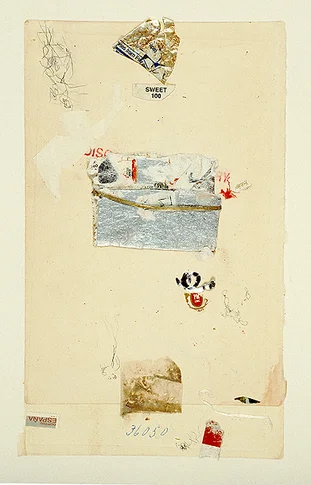 Sweet 100 – mixed media collage,, 2004