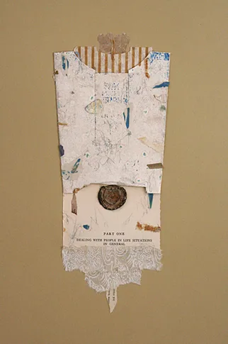 The Cardinal – mixed media collage, 2007-2009, 0