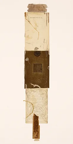 The World We Live In – mixed media collage,, 2006