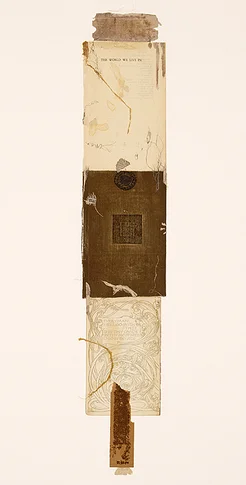 The World We Live In – mixed media collage,, 2006