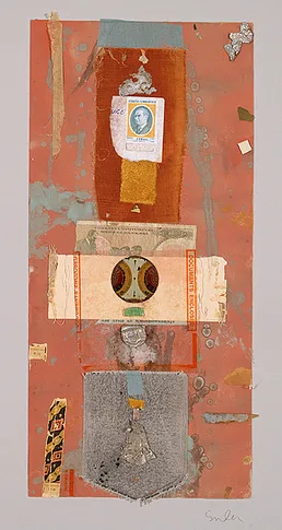 Turk – mixed media collage,, 2004
