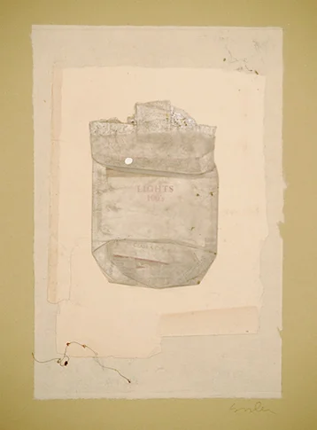 Ultralight – mixed media collage,, 2003