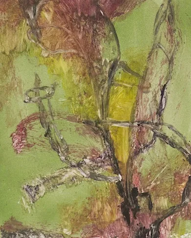 Unfolding, 2000 – monotype, 2000