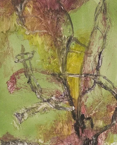 Unfolding, 2000 – monotype, 2000