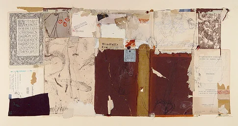 Windfall – mixed media collage,, 2005