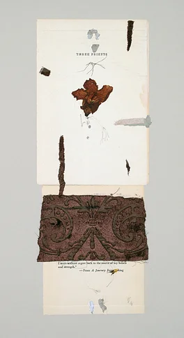 Without Regret – mixed media collage,, 2004