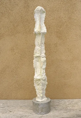 Young Desert Dweller – cement, paper, sand and earth, 0